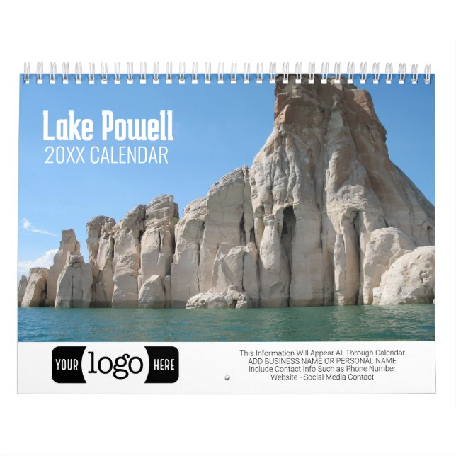Lake Powell Travel Photography Promotional Calendar (Cover)