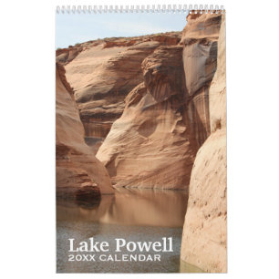 Lake Powell Travel Photography Souvenir Calendar