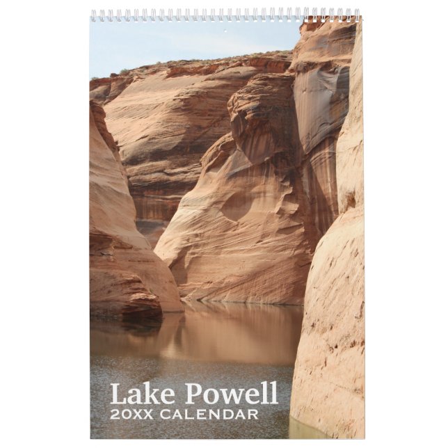 Lake Powell Travel Photography Souvenir Calendar (Cover)