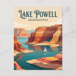 Lake Powell USA Postcard