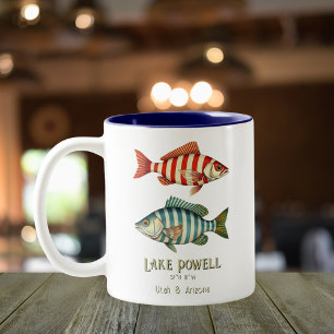 Lake Powell Utah Arizona nautical fish Mug
