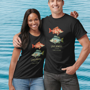 Lake Powell Utah Arizona nautical fish T-Shirt