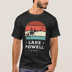 Lake Powell Utah National Park Camping Retro T-Shirt