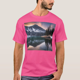 Lake - Pristine Mirror Lake Active T-Shirt