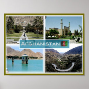 Lake Qargha - Babur Garden Poster