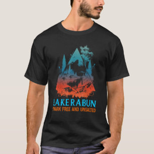 Lake Rabun Shark Free and Unsalted Funny Nature T-Shirt