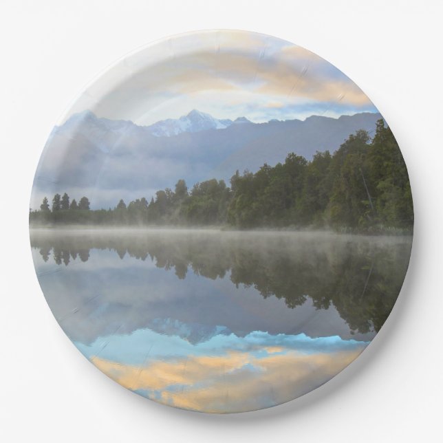 Lake Reflection Paper Plate (Front)