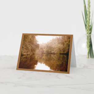 Lake Reflections II Card