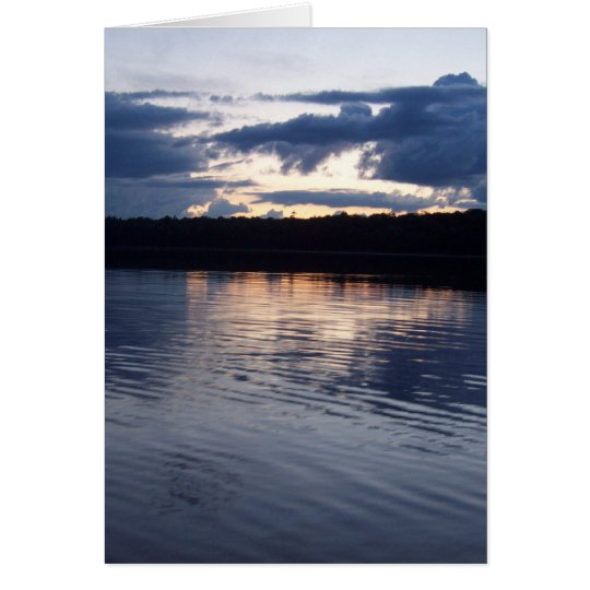 Lake Reflections II Card