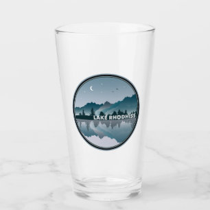 Lake Rhodhiss North Carolina Reflection Glass