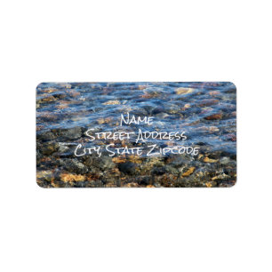 Lake Rocks Label
