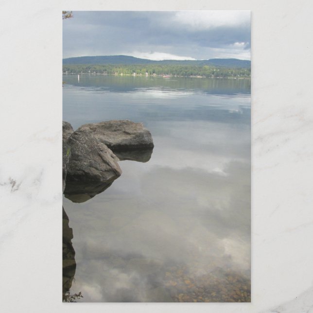 Lake Rocks Photo (Front)