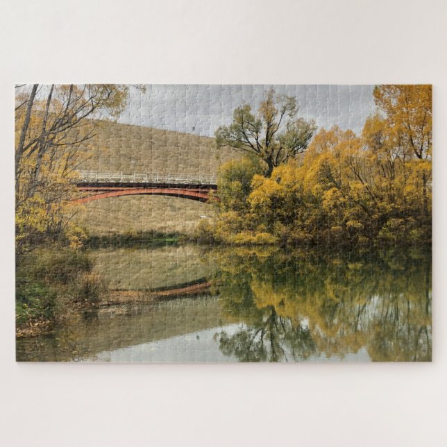 lake ruataniwha reflections jigsaw puzzle (Horizontal)