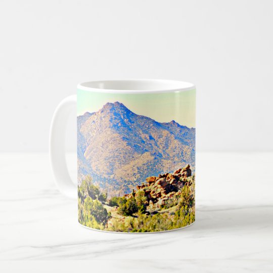 Lake Saguaro Landscape Classic Coffee Mug