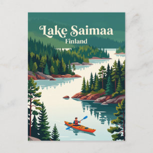 Lake Saimaa, Finland Postcard
