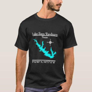 Lake Sam Rayburn Texas Long Sleeve T Shirt