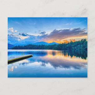 lake,santeetlah,great,smoky,mountains,north,caroli postcard
