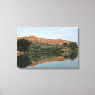Lake Scott State Park - Reflection Wrapped Canvas