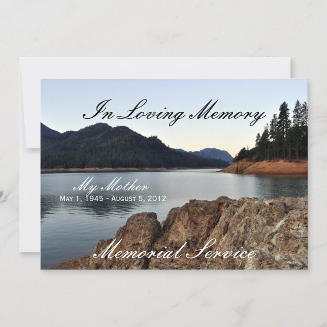 Lake Shasta Announcement (Front)