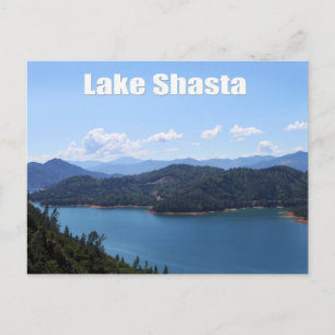 Lake Shasta in Redding, California Postcard