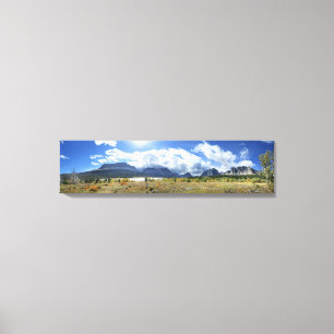 Lake Sherburne Entry - Glacier National Park Canvas Print