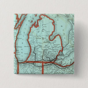 Lake Shore and Southern Michigan Railway 15 Cm Square Badge