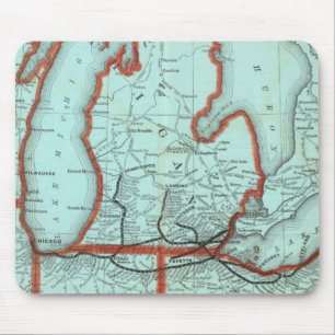 Lake Shore and Southern Michigan Railway Mouse Mat