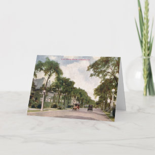 Lake Shore Drive, Chicago 1914 Vintage Card