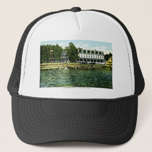 Lake Shore Hotel, Clear Lake, Iowa Trucker Hat