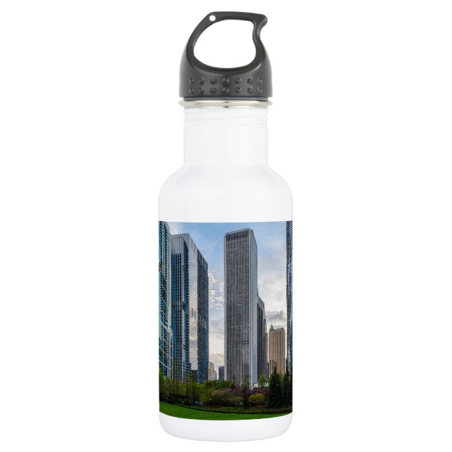 Lake Shore Park Painterly 532 Ml Water Bottle (Front)