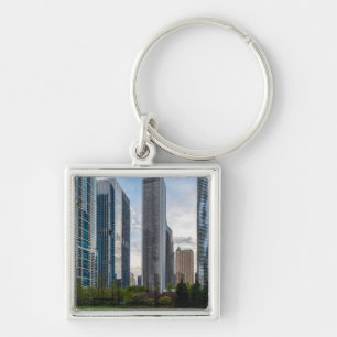 Lake Shore Park Painterly Key Ring