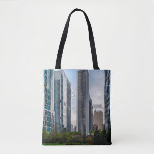 Lake Shore Park Painterly Tote Bag