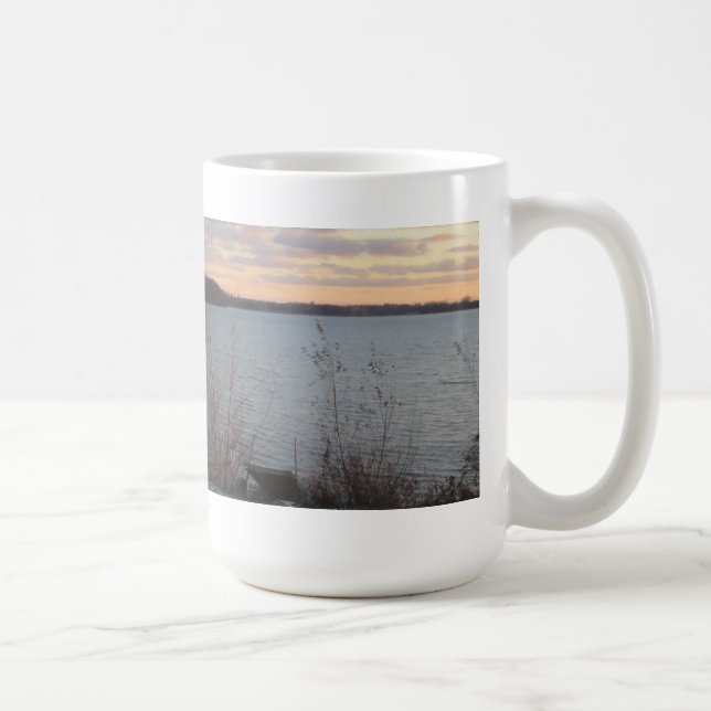 Lake Shore Sunset Mug (Right)
