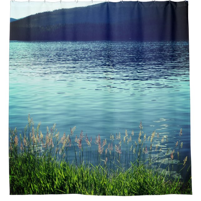 Lake Shower Curtain (Front)