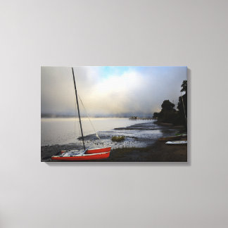 Lake side of Inverness Canvas Print 23x15