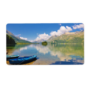 Lake Sils, in Graubünden, Swizerland