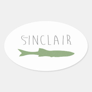 Lake Sinclair Oval Sticker
