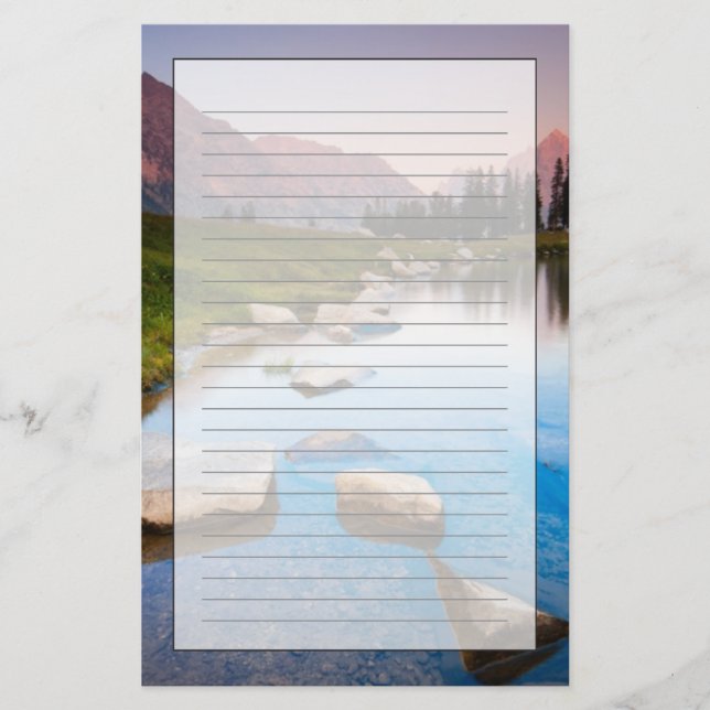 Lake Solitude Stationery (Front)