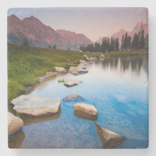Lake Solitude Stone Coaster