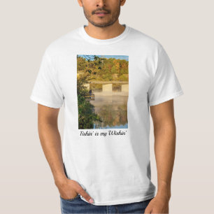 Lake Springfield Autumn Fishing T-Shirt