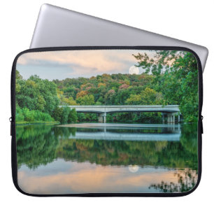 Lake Springfield Evening Tranquillity Laptop Sleeve