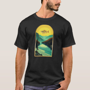 Lake St Clair Ontario Michigan fish T-Shirt