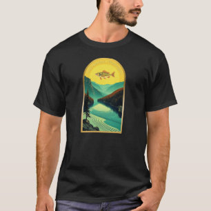 Lake Stevens Washington landscape fish T-Shirt