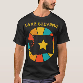Lake Stevens Washington Vintage Distressed Souveni T-Shirt