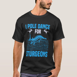 Lake Sturgeon Fisher Rod and Reel Combo Sturgeon F T-Shirt