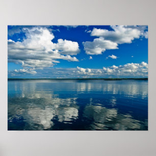 Lake Summer Afternoon Poster