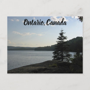 Lake - summer - travel - Ontario - canada Postcard