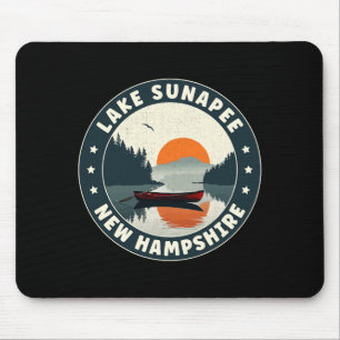 Lake Sunapee New Hampshire Sunset T Shirt  Mouse Mat