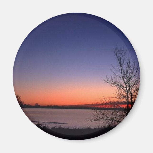 Lake Sunrise Magnet (Front)