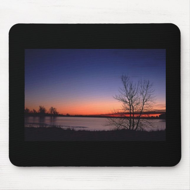 Lake Sunrise Mouse Mat (Front)